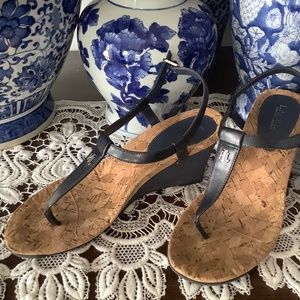 Ralph Lauren Naris wedge sandals